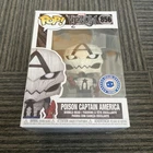 Funko Pop! Marvel Venom Poison Captain America 856 Pop In A Box Exclusive