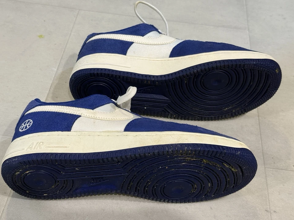 Men’s Nike Air Force 1 Low “March Madness” Pack Size 8.5 Blue Sail 488298-438 - Image 3 of 4