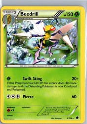 Beedrill 3/116 Plasma Freeze Rare