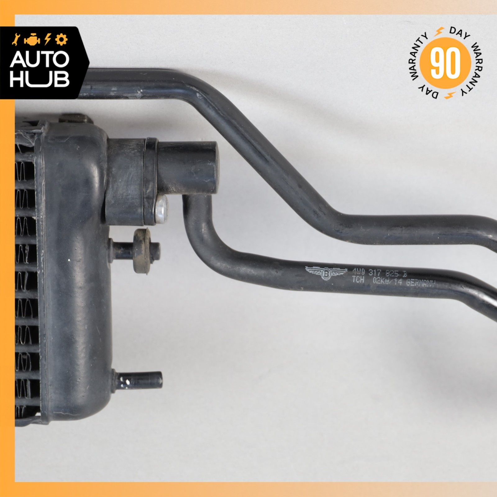13-18 Bentley Flying Spur GT 4.0L Transmission Oil Cooler Radiator w/ Line OEM