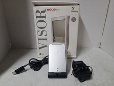 Handspring Visor Edge Palm PDA Silver, Dock/charger and Backup Module Attachment