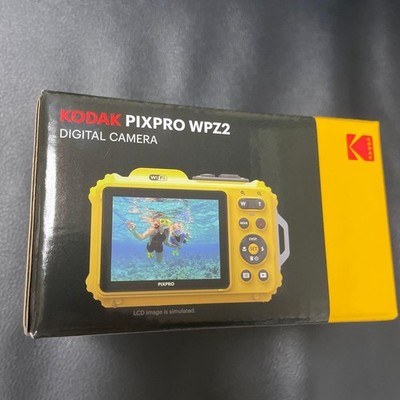 Kodak Pixpro WPZ2 Digital Camera Waterproof 15m/50ft with Box