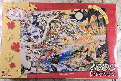 Serendipity: Moonlight Forest 1500 Piece Jigsaw Puzzle New Sealed