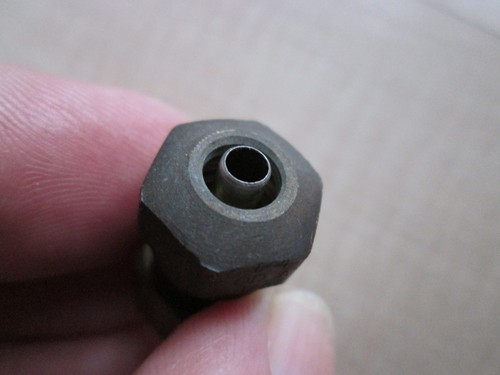 Air Line Compression Fitting Straight 1/4" O.D. Line to 1/8"-27 FNPT Fem #M239GJ - Picture 3 of 6