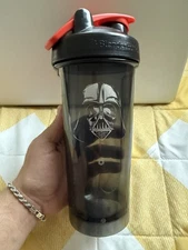 Star Wars Blender Bottle Darth Vader Black Shaker Cup 