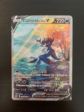 Carte Pokémon : Clamiral de Hisui V GG51/GG70 Zenith Suprême Française NEUF