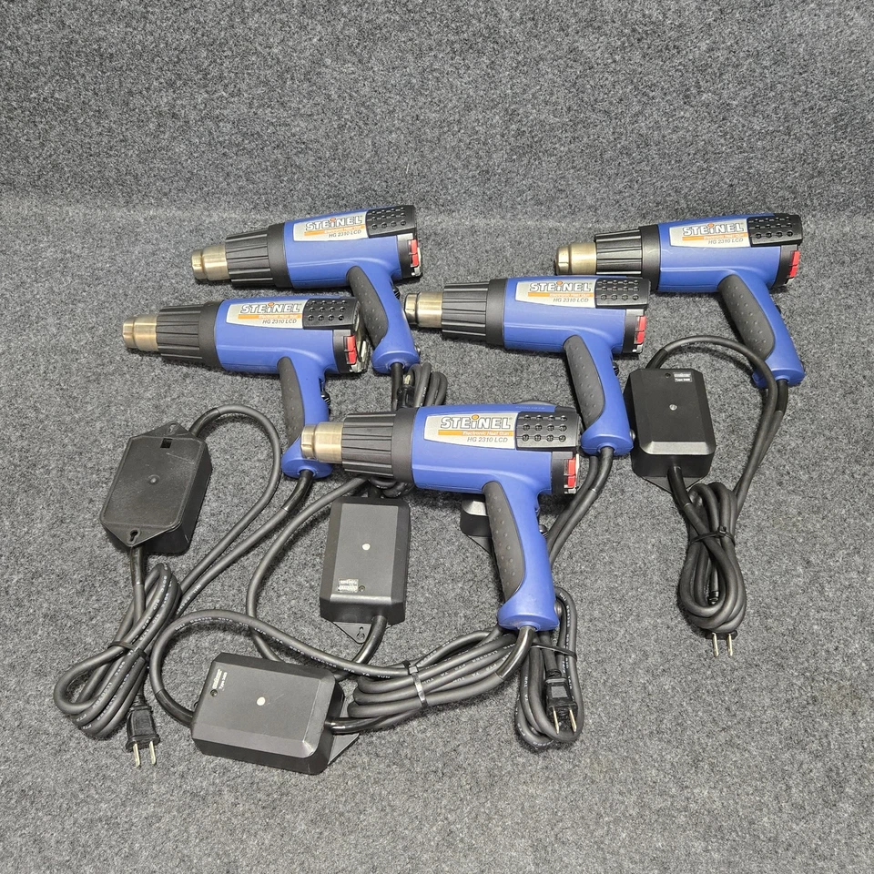 Pistola de calor profesional industrial digital LCD STEINEL HG 2310 110 V 1200 grados Foto 4 de 4