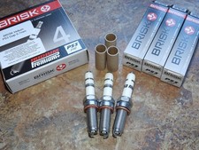 3x BRISK P53 Super Iridium Spark Plugs fit: Skoda Scala - 1.0 TSi - 2020 to 2025