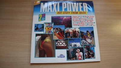 Doppel Vinyl LP - Various  - Maxi Power - Hot Stuff from Ibiza (1986) Polystar