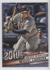2020 Topps Decades Best Award Winners Blue Miguel Cabrera #DB-91 8d2