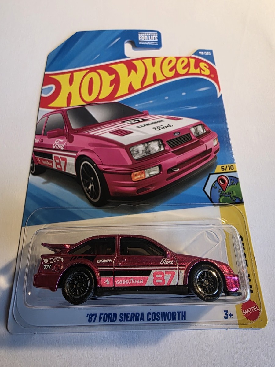 Hot Wheels '87 Ford Sierra Cosworth Super Treasure Hunt - E Case