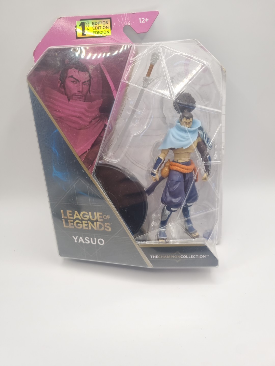 LEAGUE OF LEGENDS - YASUO FIGURE - Champion Collection - 1st Edition Collectable
