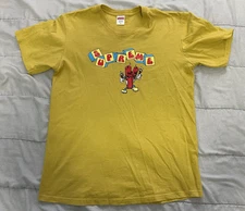 Supreme Acid Yellow Dynamite tee from Spring/Summer 19 Medium