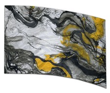 COLOR GUARD FLAGS ECLIPSE HARMONY SILKS - NEW - 36" x 54" Standard Curved