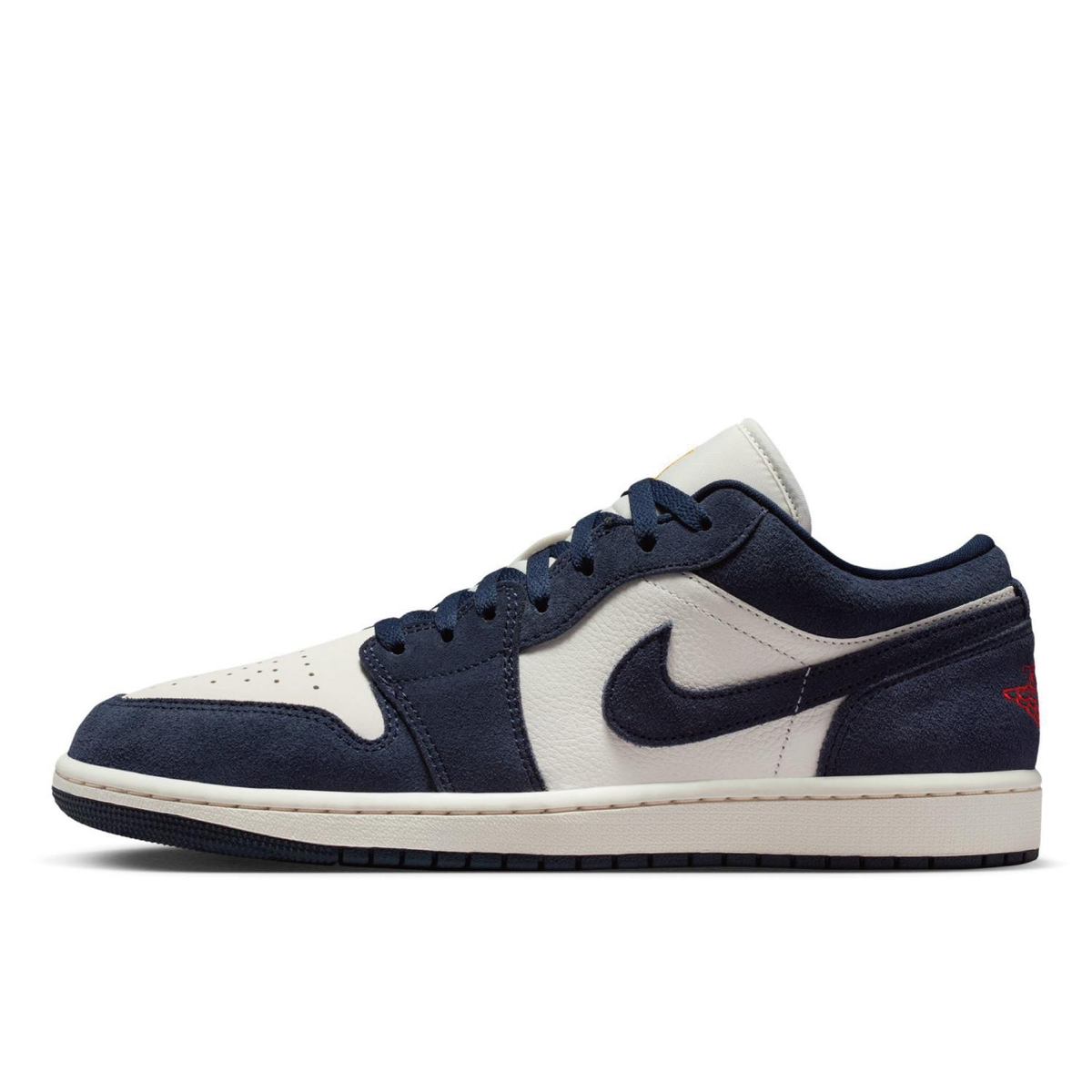 Nike Air Jordan 1 Low SE IO7448-400 Obsidian University Gold Men's