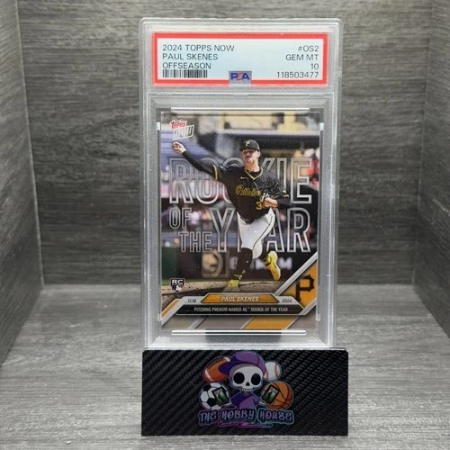 2024 Topps Now Off-Season Award Winners Paul Skenes PSA 10 #OS-2 /43593 (RC)