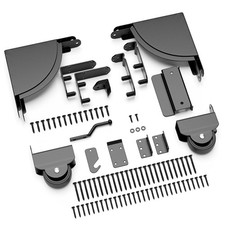 Sliding Gate Kit with Wheel,Heavy Duty Fence Gate Frame Kit for Deck Gate,Gat...