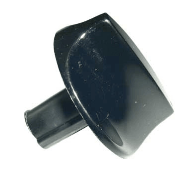 Manette noire de commande pour four De Dietrich 77X2231 pièce de rechange ABS noir