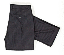 NWT - THEORY Women's 'ELMAN' Coney Island STRAIGHT-LEG CUFFED DRESS PANTS - 10