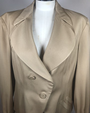 Delmoor Vintage Original Women's 2 button Tan Blazer