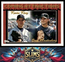 1994 Topps Seattle Mariners Kevin King / Erik Plantenberg CA, RC #774 Rookie