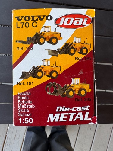 Volvo L-70C Die-Cast Wheel Loader W/Bucket Replica, JOAL 181, 1:50, Unopened NIB - Picture 6 of 6