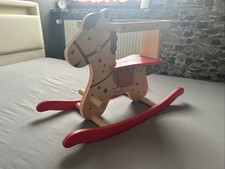 Schauckelpferd Aus Holz Holzspielzeug