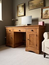 Oak&More - Burford Solid Oak Desk