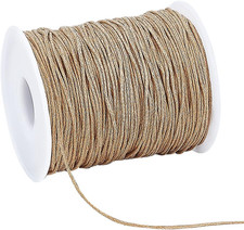 PH Pandahall 100 Yards 1Mm Waxed Cotton Cord Thread Beading String Waxed Craft S