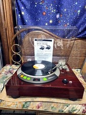 Restored Denon DP-57M Direct Drive Turntable New Cartridge Stylus Vintage