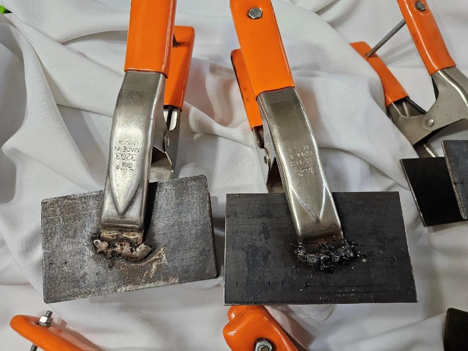 Custom Made Fabricator Pony 3203 Holding Clamps - USA Made - Set of 6 Clamps - Image 4 of 4