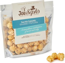 Joe & Seph's Salted Caramel Popcorn Snack | Handmade in UK | Suitable for Veget