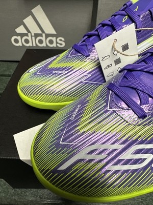 New adidas F50 League Turf Soccer Cleats Mens Purple Shoes JH7724
