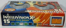 2005 INTELLIVISION X2 15 VIDEO GAME SYSTEM PLUG & PLAY 2 CONTROLLERS #10435 NIB