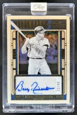 2025 Panini Three and Two Bobby Richardson Legendary Signatures Auto #/49