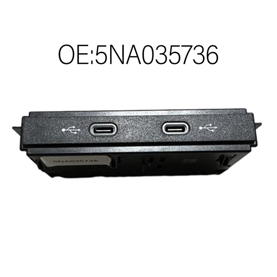 Replacement Car USB Port for Tiguan For MK2 2017 2018 with OEM Number 5NA035736 - Image 4 of 4