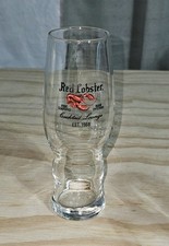Red Lobster Cocktail Lounge Glass Barware Bar Est 1968 Vintage Seafood