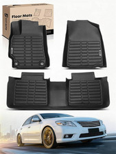 Floor Mats For 2012-2017 Toyota Camry All Weather Tpe Liners Front 2nd Row Floor Mats For 2012-2017 Toyota Camry All Weather Tpe Liners Front 2nd Row