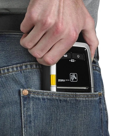 Zebra Technologies ZQ1-0UB00010-00 Series ZQ110 Mobile Receipt Printer - Image 3 of 4