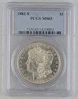 Morgan Silver Dollar $1 PCGS MS65 1882-S FREE SHIPPING