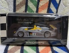 MINICHAMPS Audi R8 #2 Le Mans 2001 2nd Place 1:43 Collectible 14+
