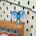 TOMY Pokemon ZUBAT 2" Mini Figure CGTSJ Nintendo Vintage Toy READ DESCRIPTION