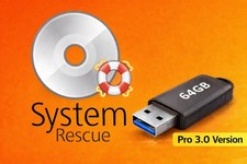 64GB Bootable USB PC Repair  Data Recovery Toolkit  Pro Version 3.0 FlashDrive