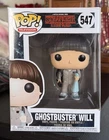 VAULTED Funko Pop! Stranger Things: GHOSTBUSTER WILL #547 Season 2 w/Protector