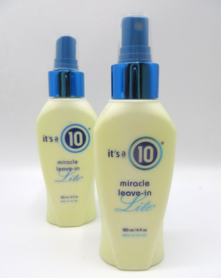 #ad #ad IT#x27;S A 10 MIRACLE LEAVE IN LITE 4 OZ 2 PIECES $15.74