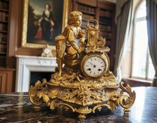 XL Kaminuhr Pendule aus Frankreich an Bastler 