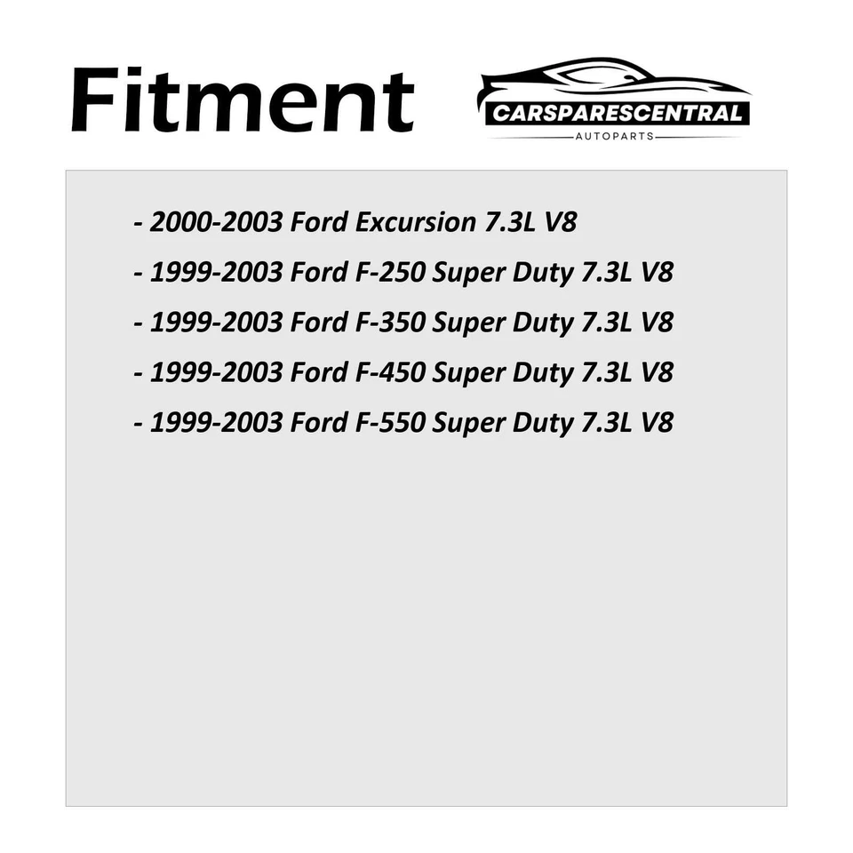 Suporte de motor esquerdo direito 2 peças para 1999-2003 Ford F-450 Super Duty 7.3L - Imagem 2 de 4