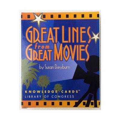 Pomegranate Calendars  Cardgame  Knowledge Cards - Great Lines from Grea EX/NM