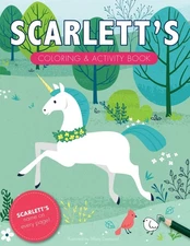 Scarlett's Coloring & Activity Book: A Personalized Gift For Scarlett - Her Name