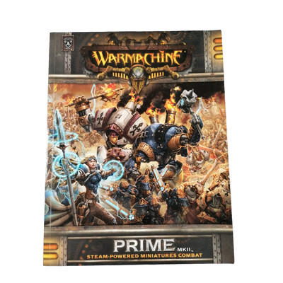 Warmachine Prime Mkii RPG Rollenspiel Spiel Regelbuch Dampf Betrieben Miniaturen